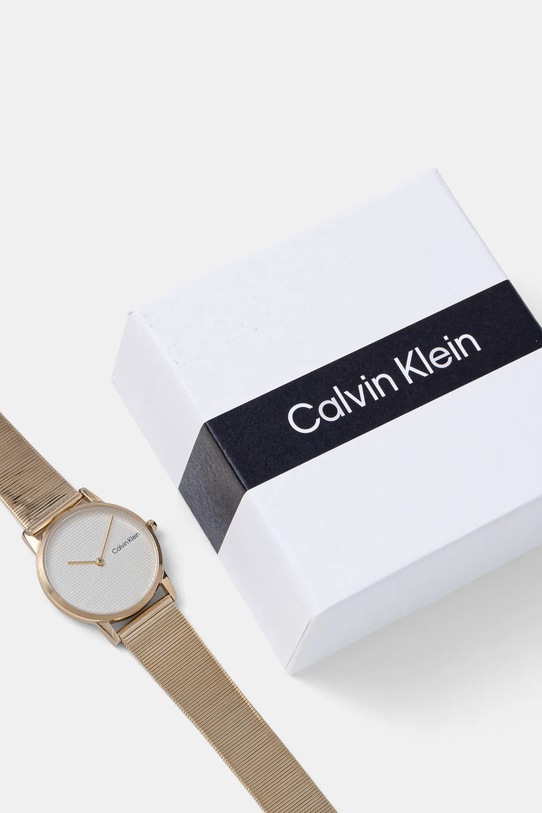 Calvin Klein zegarek 25100035 złoty AA00