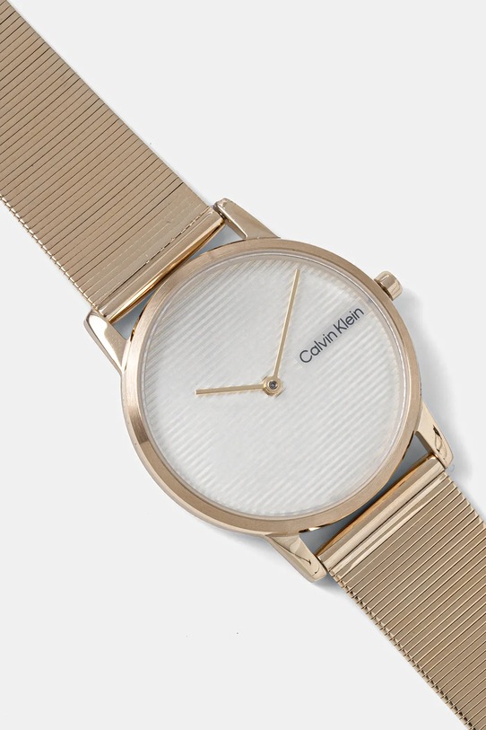 Akcesoria Calvin Klein zegarek 25100035 złoty