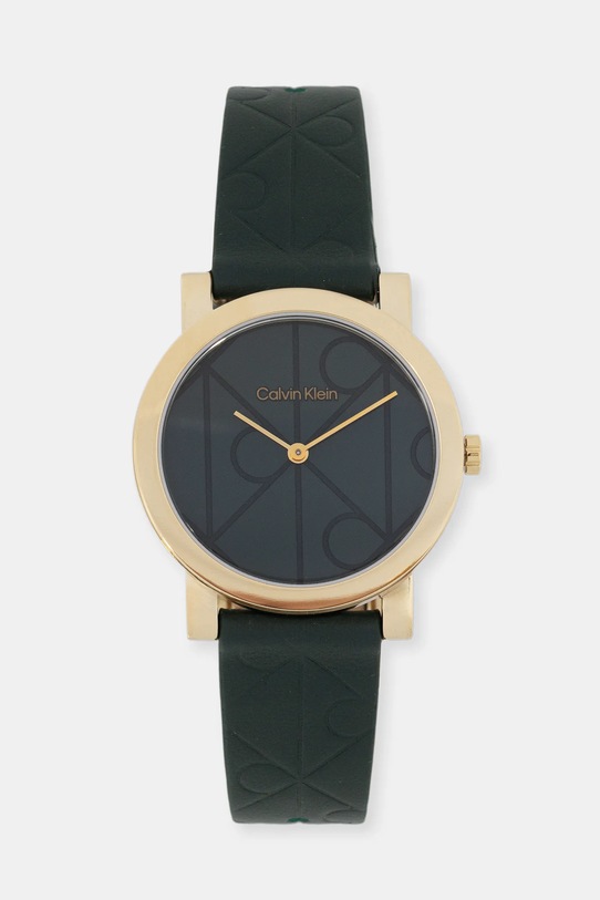 Calvin Klein zegarek zielony 25100129