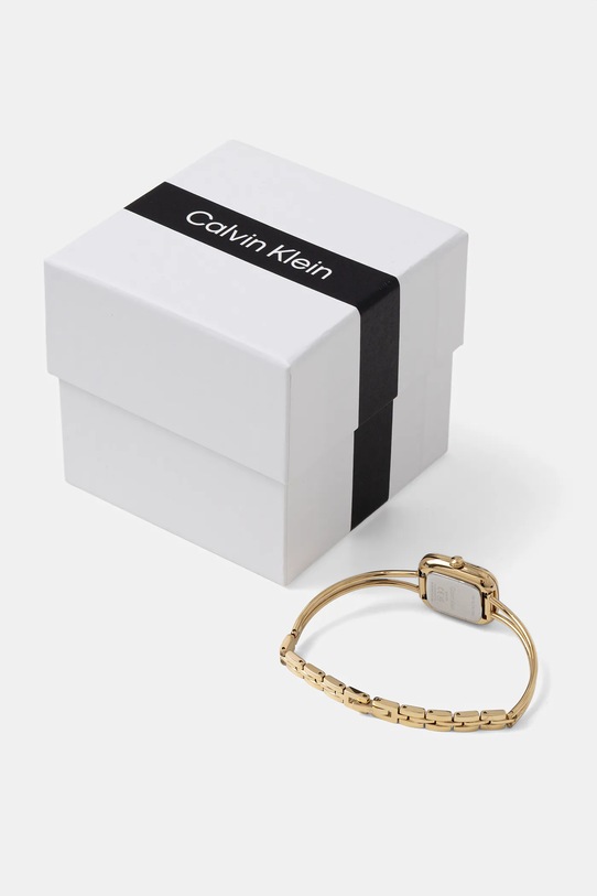 Akcesoria Calvin Klein zegarek 25100132 złoty