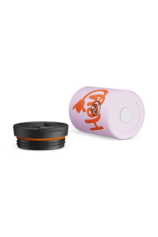 Akcesoria 24bottles kubek termiczny Travel 350ml Pink Travel.350.Hey różowy