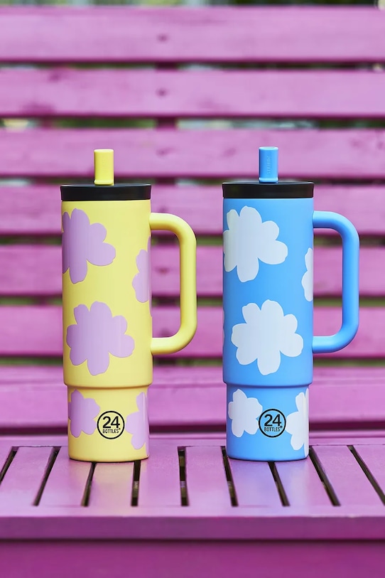 Akcesoria 24bottles kubek termiczny Straw 800ml Yellow Straw.800.Yellow żółty