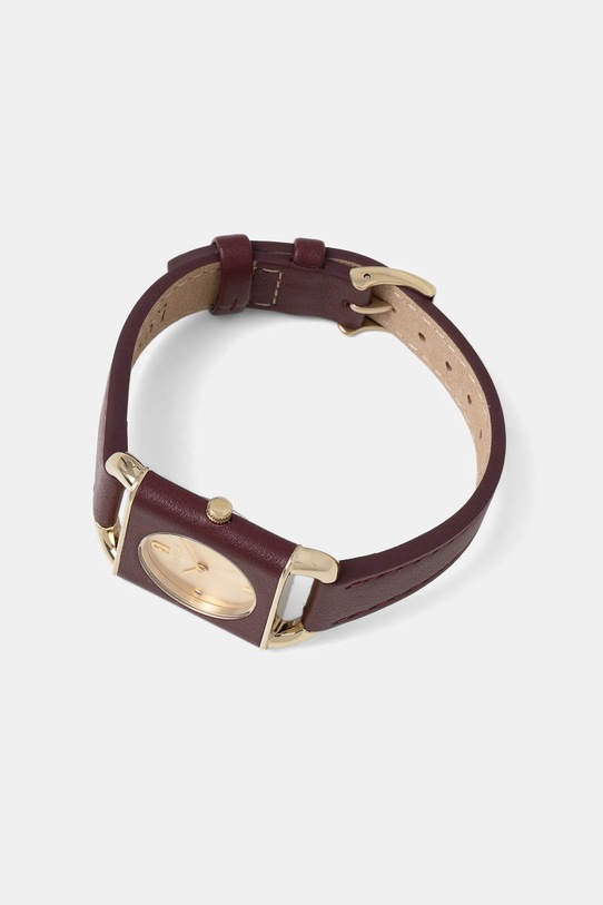 Akcesoria Furla zegarek WW00017020L2 bordowy