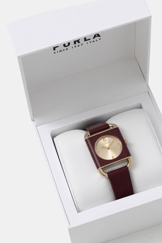 Furla zegarek bordowy WW00017020L2