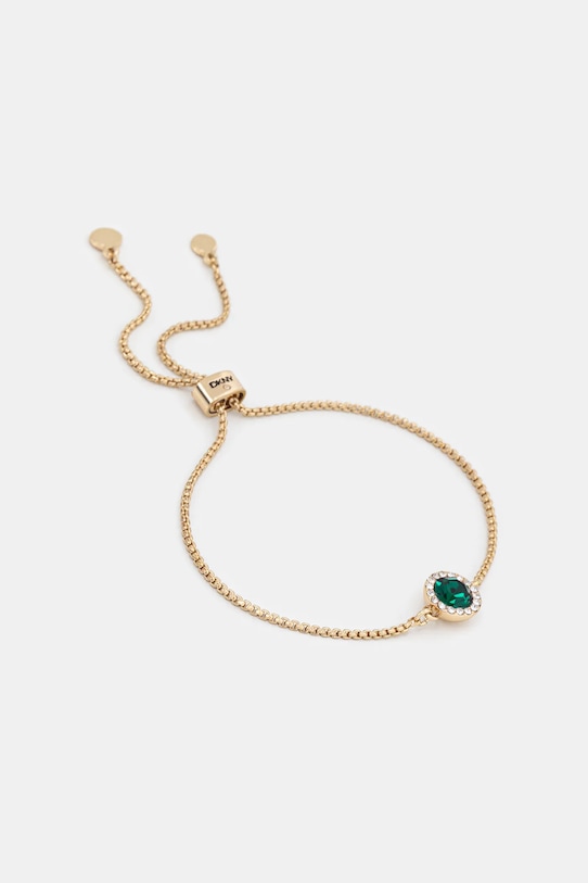 Dkny bransoletka cyrkonia złoty 04B00342