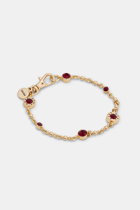 Dkny bransoletka cyrkonia złoty 04B00348