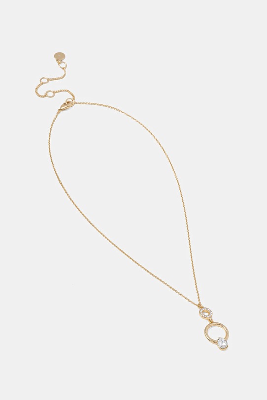 Dkny naszyjnik cyrkonia złoty 04N00341