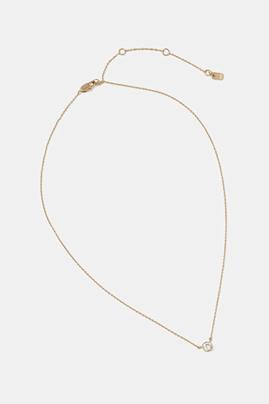 Κολιέ Lauren Ralph Lauren ζιρκόνια χρυσαφί 14N00759