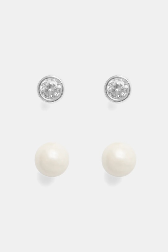 Lauren Ralph Lauren kolczyki 2-pack 2-pack srebrny 14G01363