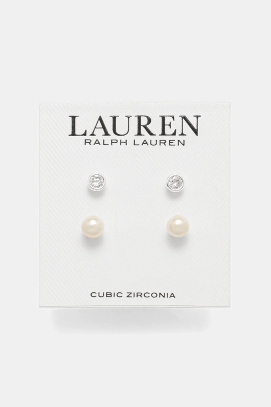 Lauren Ralph Lauren kolczyki 2-pack srebrny 14G01363