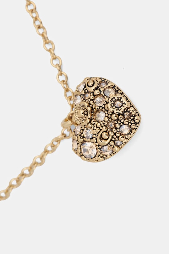 Coach naszyjnik i kolczyki 37541359GLD110 złoty AA00