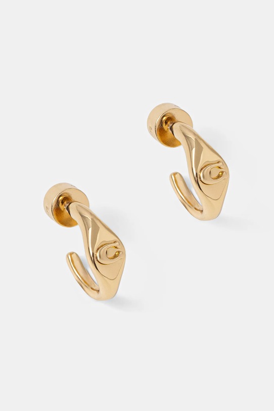 Coach kolczyki złoty 37541372GLD710