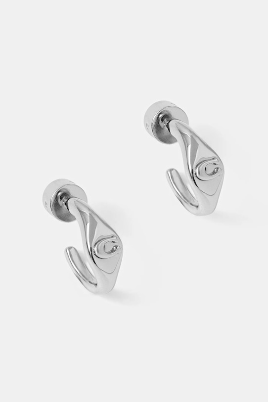 Náušnice Coach strieborná 37541372RHO030