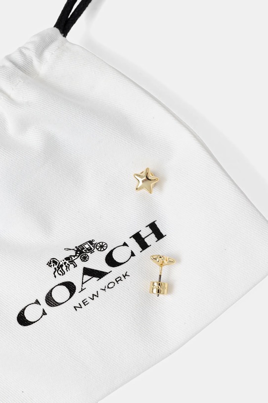 Akcesoria Coach kolczyki 37546483GLD710 złoty