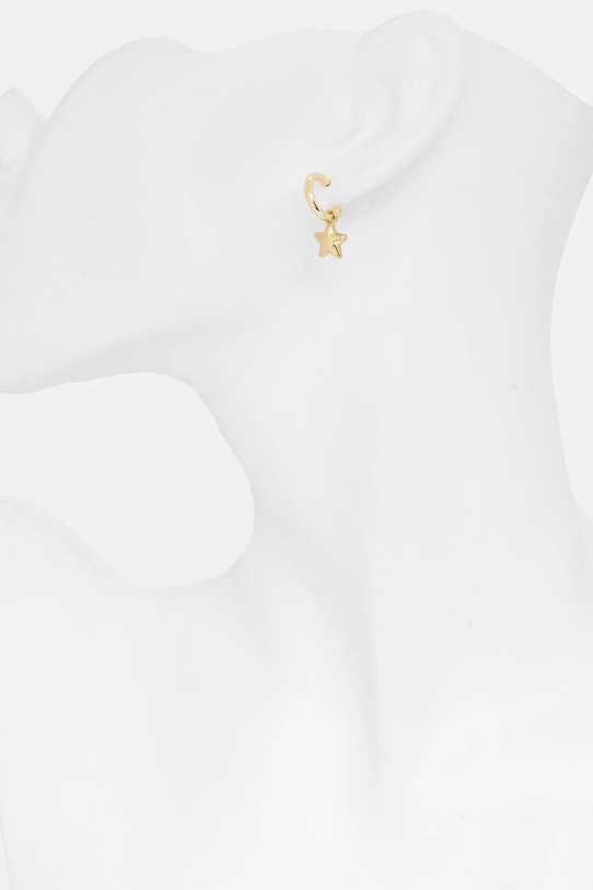 Coach kolczyki złoty 37546484GLD710