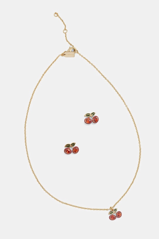 Coach colier si cercei Gift Box aur 37551690GLD600