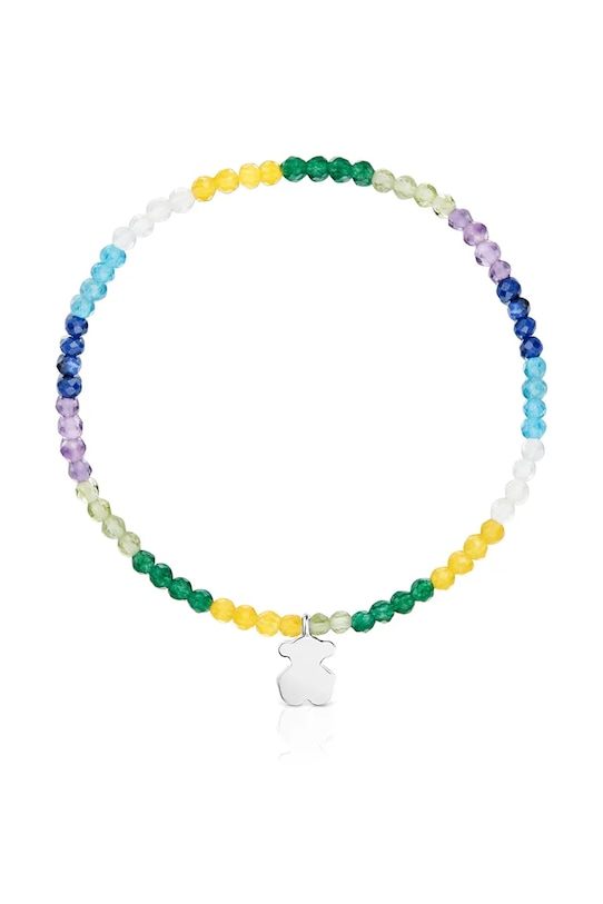 Zapestnica Tous srebro zelena 1004531800