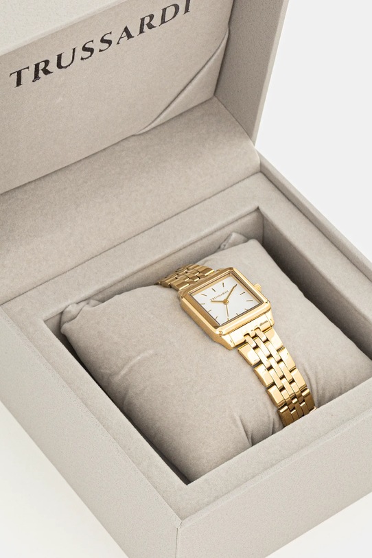 Akcesoria Trussardi zegarek T- FORMA R2453173501 złoty