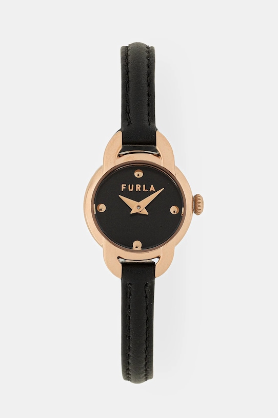 Ρολόι Furla μαύρο WW00064004L3