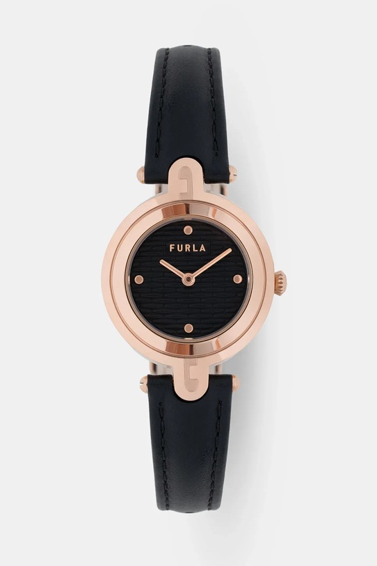 Furla zegarek czarny WW00050024L3
