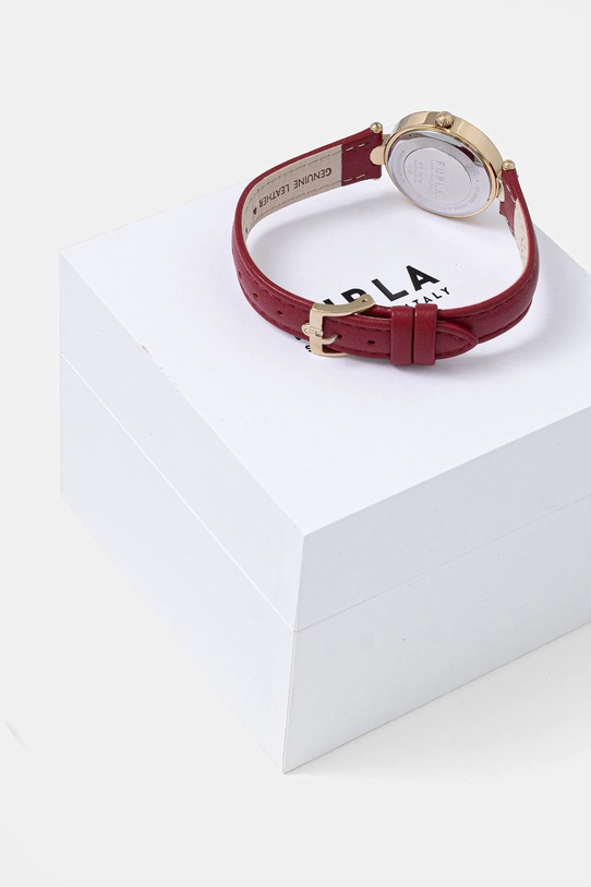 Akcesoria Furla zegarek WW00050026L2 czerwony