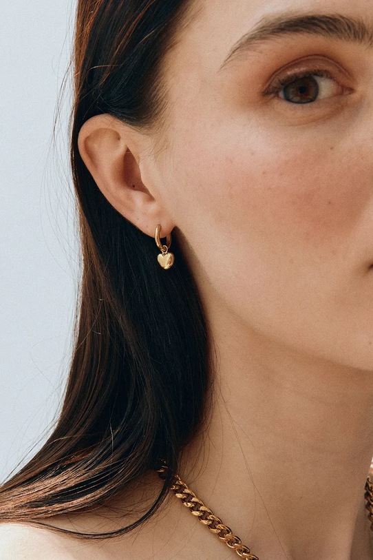 Náušnice EDBLAD Barley 127380 zlatá