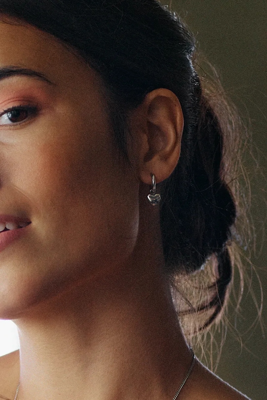 EDBLAD kolczyki Barley srebrny 127381