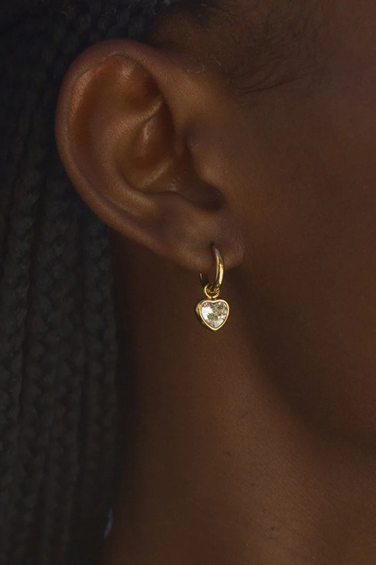 EDBLAD kolczyki pozłacane Bel złoty 126607