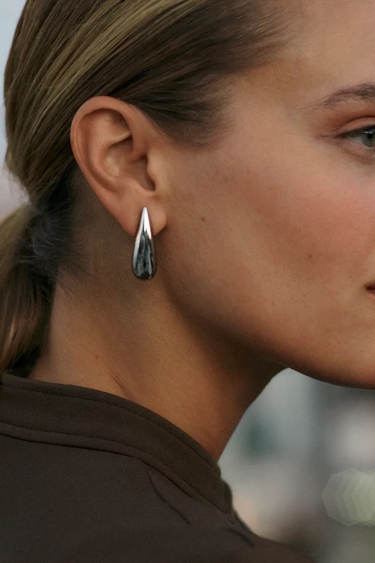 Naušnice EDBLAD Crest 127395 srebrna