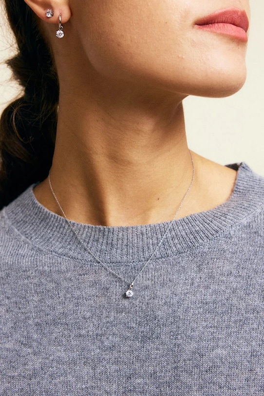 Ogrlica EDBLAD Crown 126877 srebrna