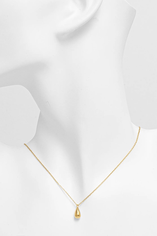 Accesorii EDBLAD colier placat cu aur Drop Mini 117578 aur