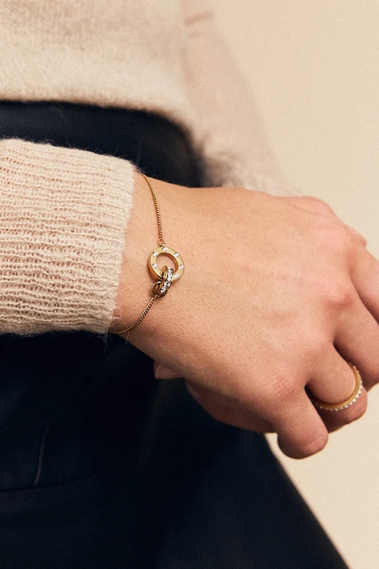 EDBLAD bransoletka pozłacana Ida złoty 111474