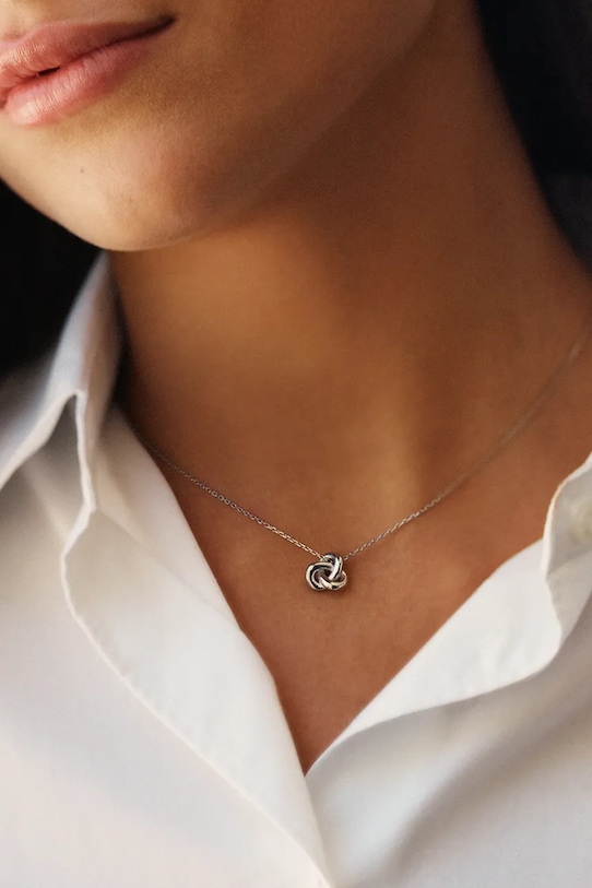 EDBLAD naszyjnik Infinity Knot srebrny 129858