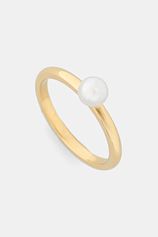 EDBLAD pierścionek pozłacany Lilian złoty 126734