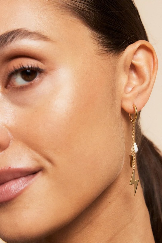 Pozlaćene naušnice EDBLAD Peak zlatna 126573