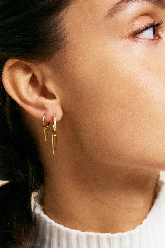 Позолоченные серьги EDBLAD Peak 127065 золотой