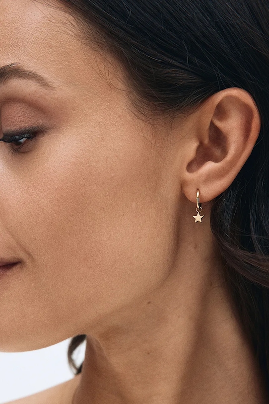 EDBLAD kolczyki pozłacane Peak One 4-pack 130611