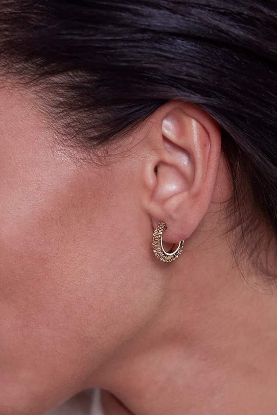 EDBLAD kolczyki pozłacane Tinsel 122926 złoty