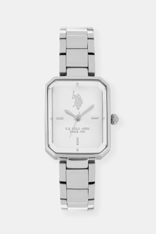 U.S. Polo Assn. zegarek GEMMA srebrny USP8438ST