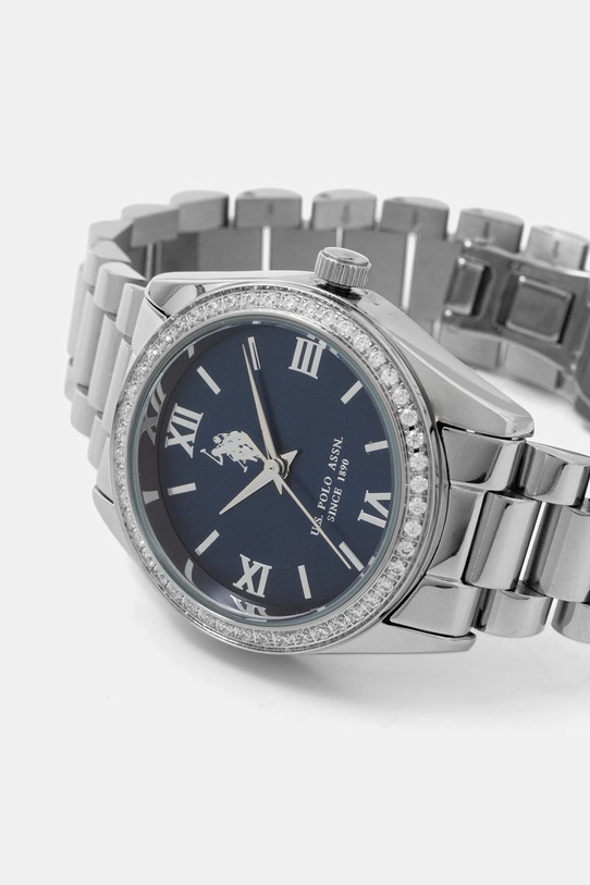 U.S. Polo Assn. zegarek MELANIE USP8460BL srebrny AA00