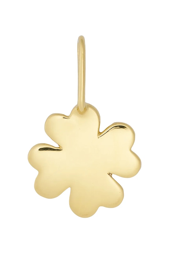 Design Letters zawieszka ze srebra pokrytego złotem srebro złoty 90302027FOURLEAF