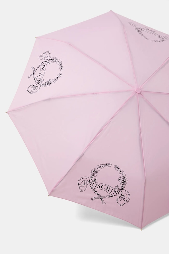 Akcesoria Moschino parasol 8981.openclose różowy