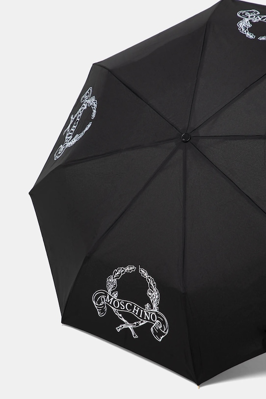 Akcesoria Moschino parasol 8981.openclose czarny