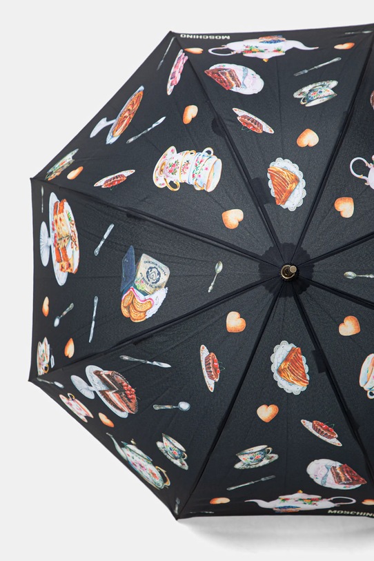 Akcesoria Moschino parasol 8953.auto czarny