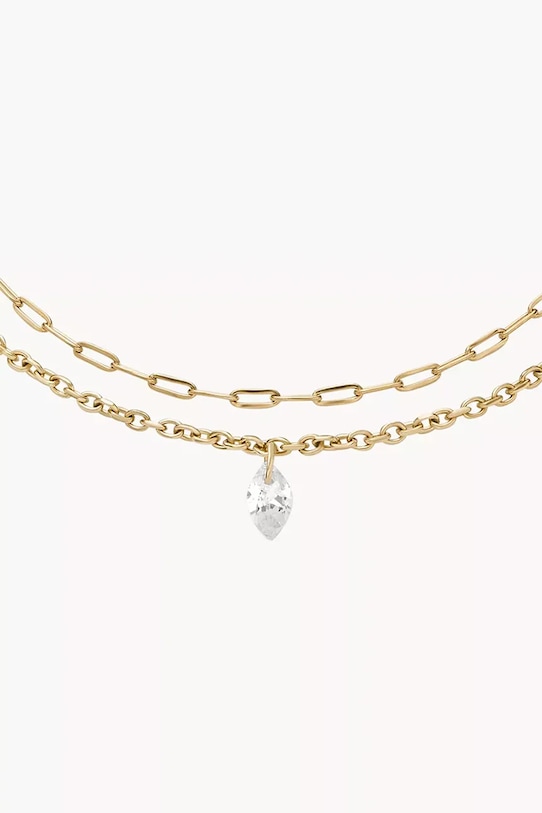 Fossil bransoletka JF04895710 złoty AA00