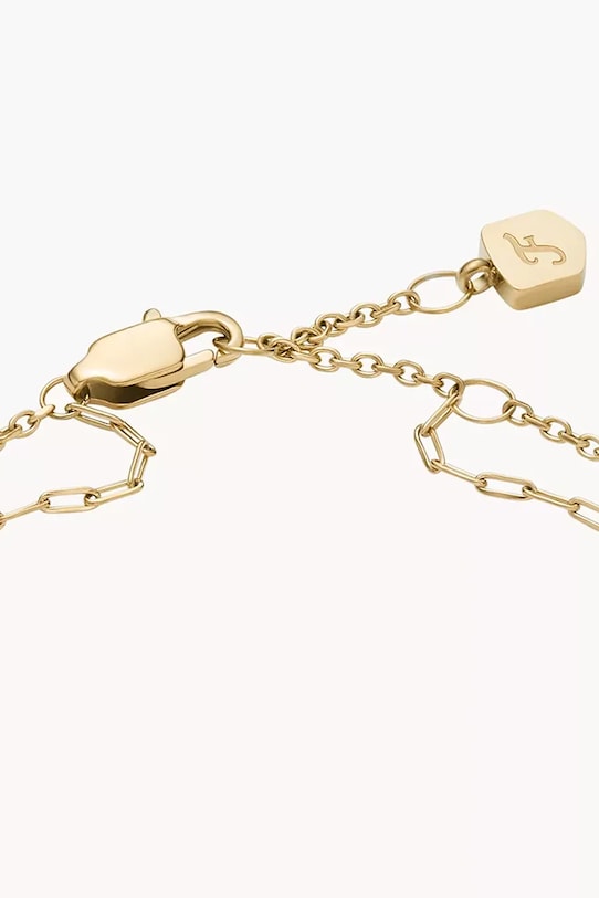 Akcesoria Fossil bransoletka JF04895710 złoty