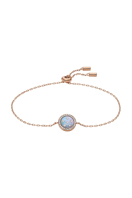 Fossil bransoletka złoty JF04937791