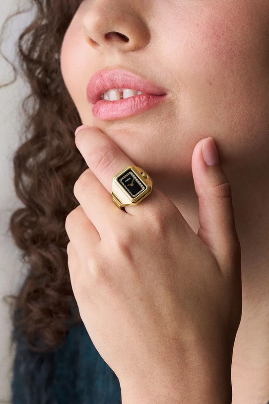 Fossil pierścionek z zegarkiem ES5447