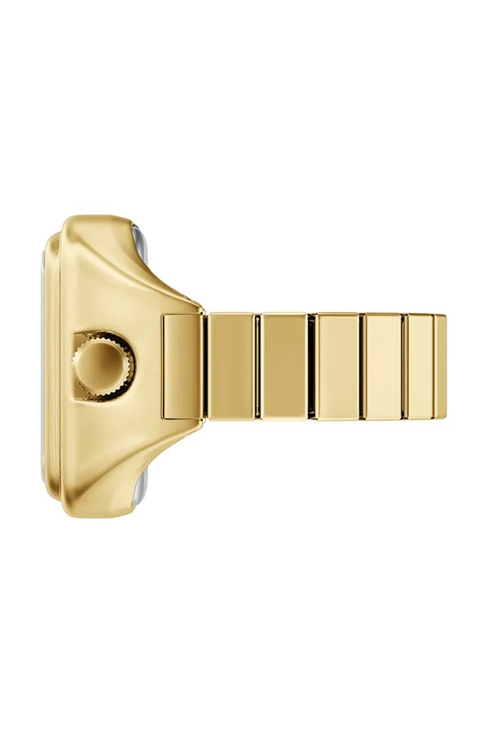 Akcesoria Fossil pierścionek z zegarkiem ES5447 złoty