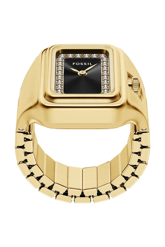 Fossil pierścionek z zegarkiem ES5447 złoty